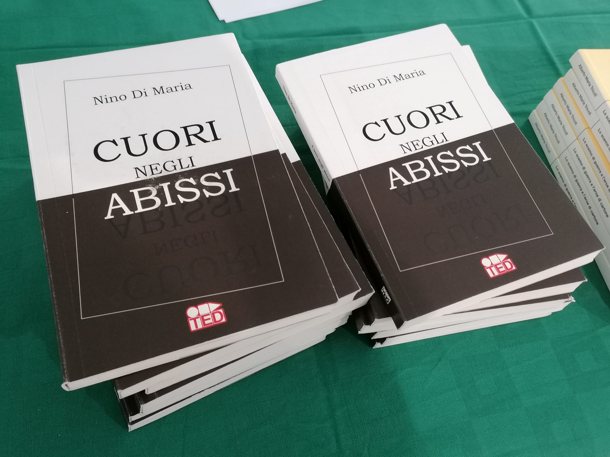 Presentato a Riesi il libro “Cuori negli abissi” di Nino DI Maria