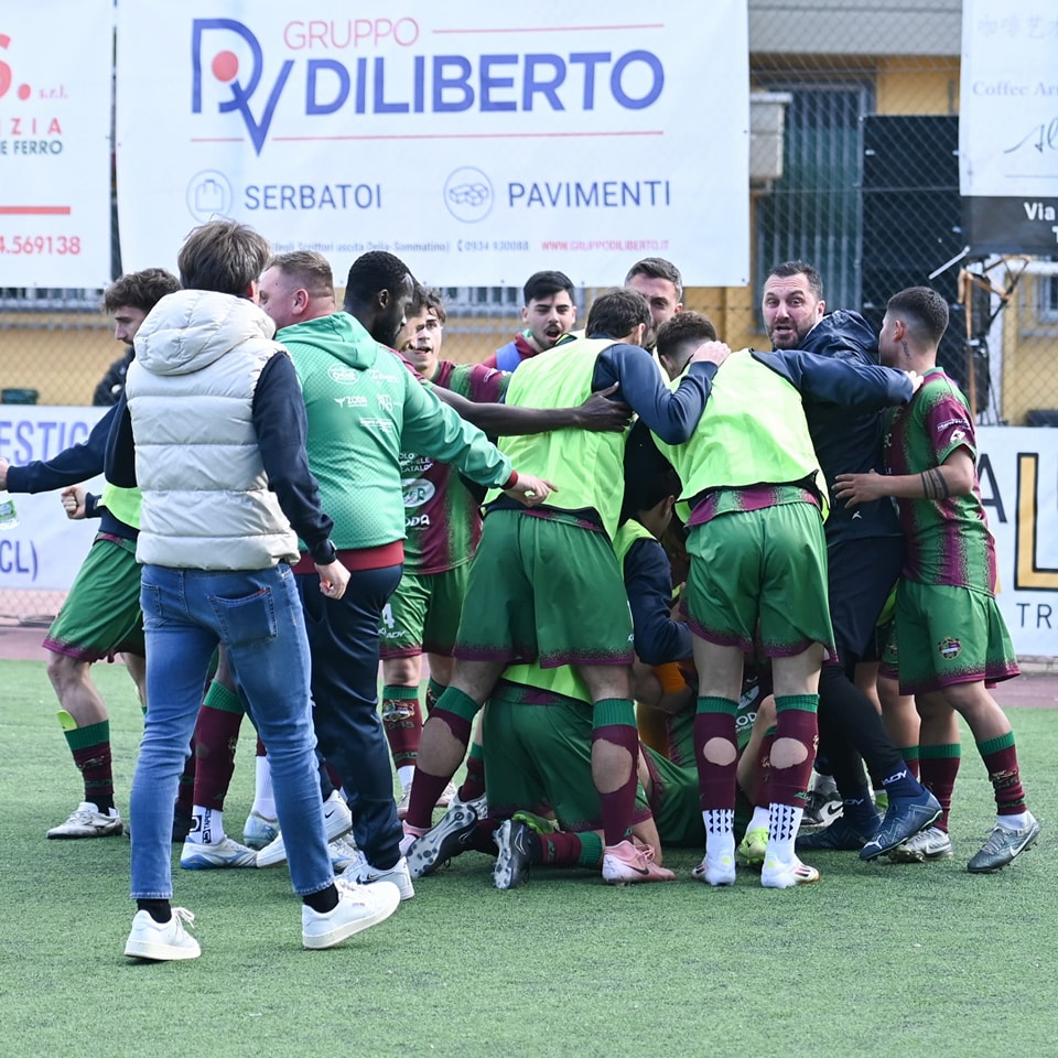 Serie D. La Sancataldese non molla mai e centra l’impresa: battuta 2-0 la Scafatese con reti di Gueye e Sottile
