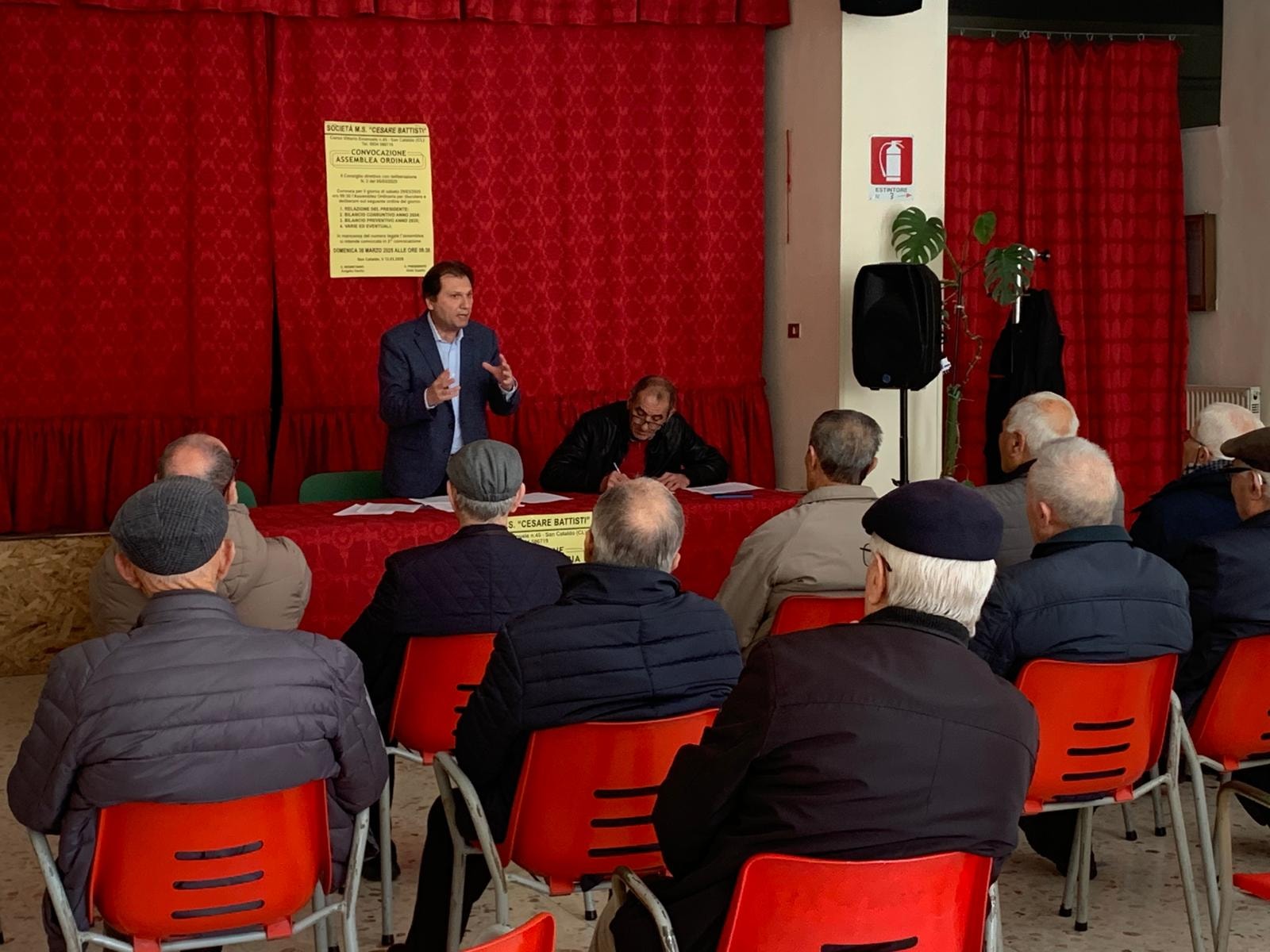 San Cataldo. Assemblea dei soci alla “Cesare Battisti”: il punto del presidente Aldo Saetta