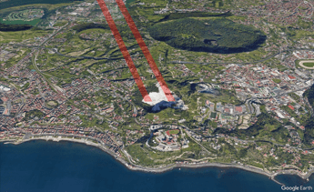 Campi Flegrei, monitoraggio termico spaziale per l’allerta sismico