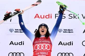 Federica Brignone vince la Coppa del mondo di sci