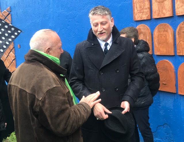 Giuli a Catania visita ‘La Porta delle Farfalle’ “Luogo sacro e straordinario”