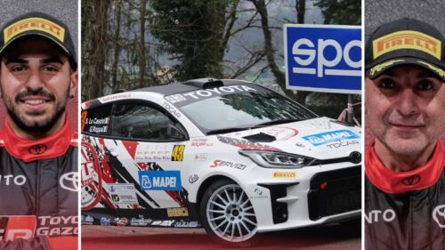 Al Rally del Ciocco grande affermazione per la Dfl Academy con il nisseno Salvatore Lo Cascio e Gianfranco Rappa nel Trofeo Gr Yaris Rally Cup