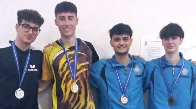 Il Tennistavolo Caltanissetta vince il titolo di vice campione regionale Under 19