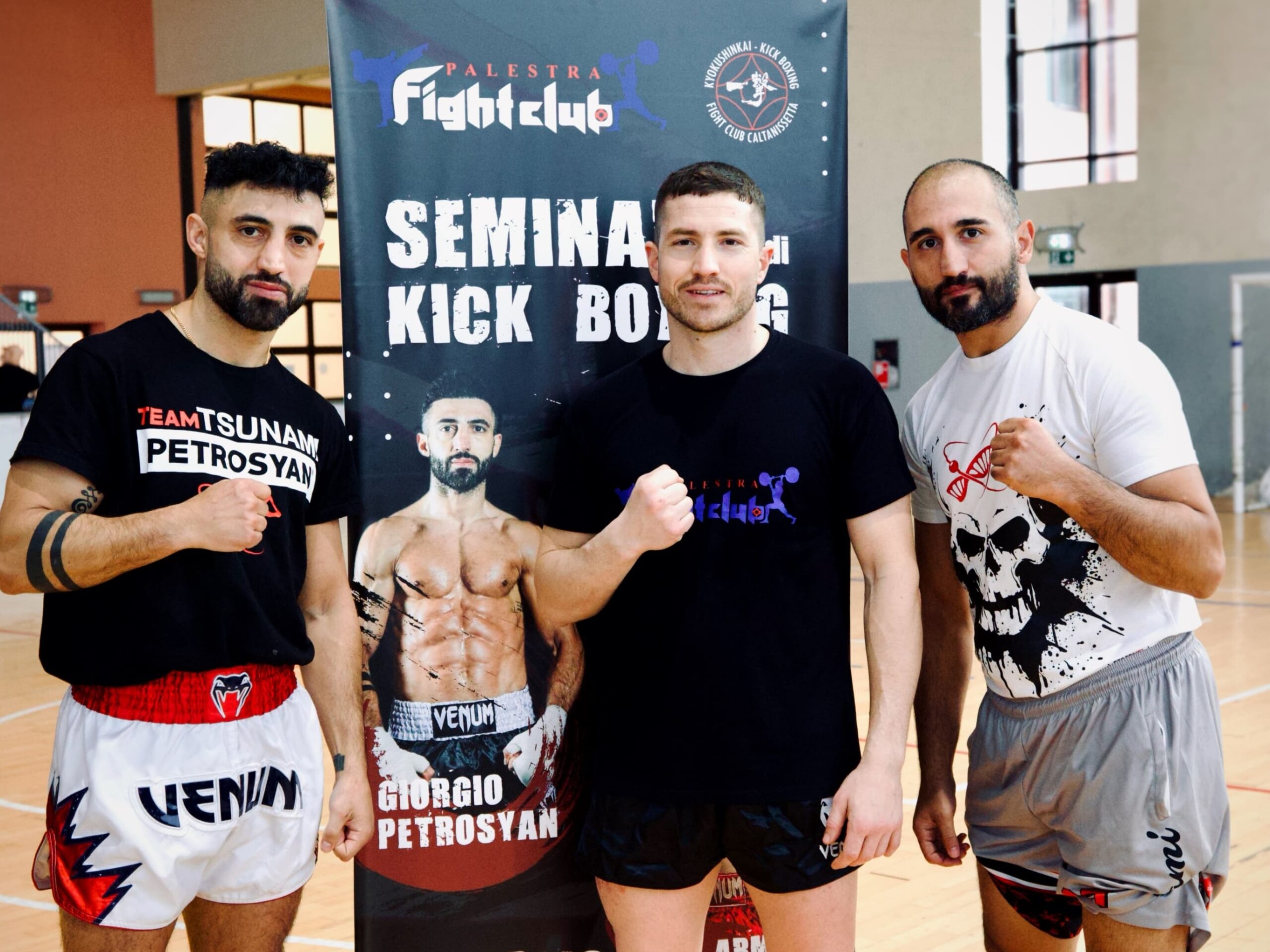 Kick Boxing nel nisseno, grande successo per l’evento sportivo del weekend: oltre 140 atleti per il seminario con Giorgio Petrosyan