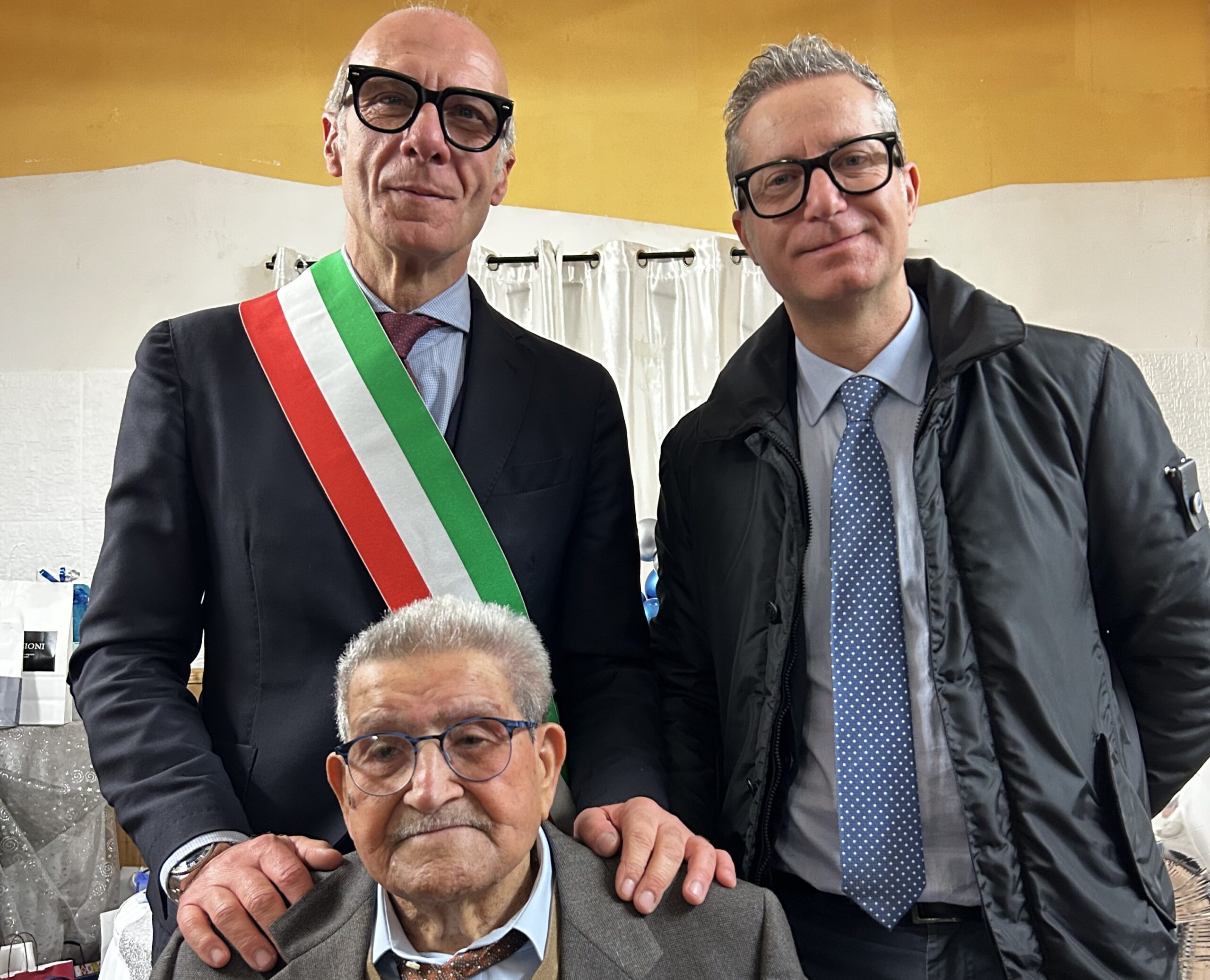 Caltanissetta. La Città in festa per i 100 anni di Giuseppe Montalbano