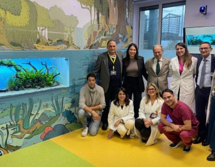Sanità in Sicilia. Ismett, arriva in dono l’acquario terapia per i piccoli pazienti