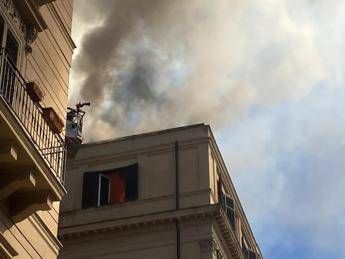 Palermo, incendio in casa ex sottosegretario Cardinale. La moglie: “Abbiamo perso tutto” – Video