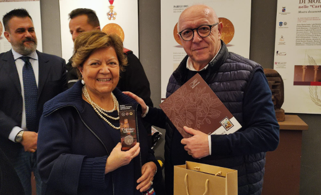 La presidente della Corte Suprema di Cassazione Margherita Cassano in visita al Museo del Cioccolato di Modica