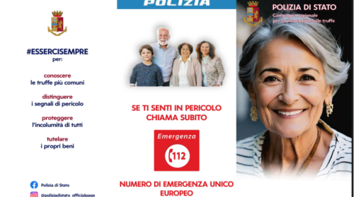 Campana contro le truffe agli anziani e alle categorie fragili, Polizia di Stato realizza pieghevole