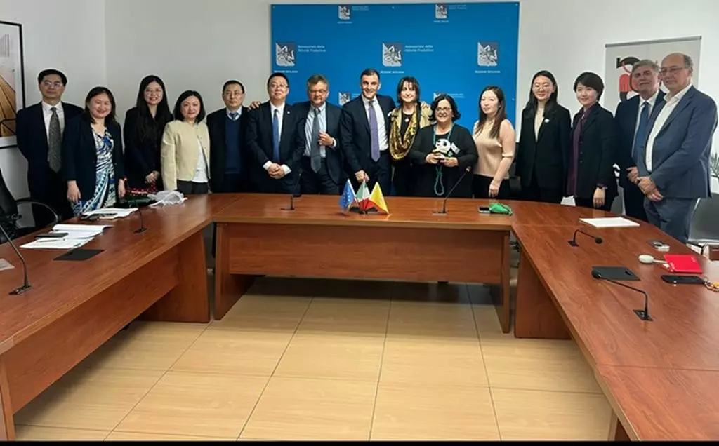 Incontro Regione Siciliana-Cina per la promozione dei prodotti dell’isola