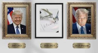 Trump dichiara nulle le grazie di Biden: “Non le ha firmate lui con una vera penna”