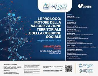 Turismo, Censis: “Pro Loco centrali per promozione e valorizzazione territorio “