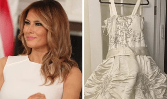 Usa, il mistero dell’abito da sposa di Melania Trump in vendita su eBay