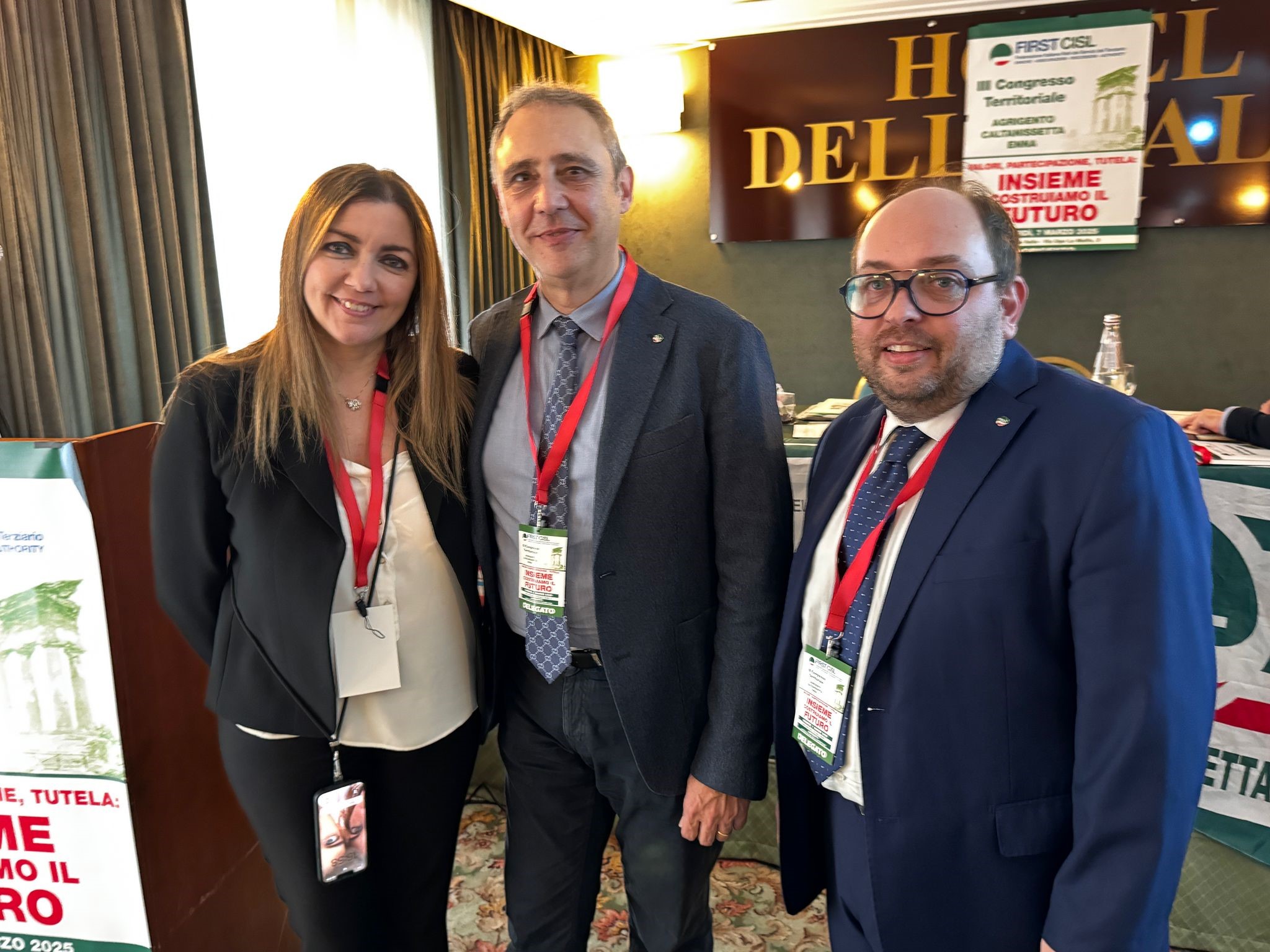 Antonio Alessandro rieletto segretario generale First Cisl Caltanissetta – Agrigento – Enna