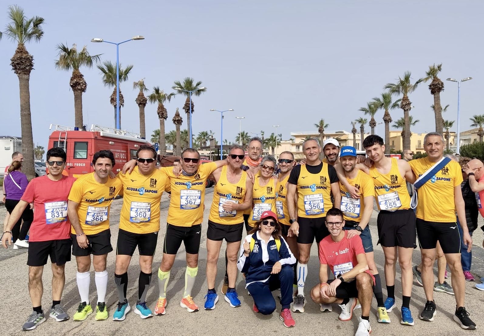 Podismo. La Marathon Caltanissetta protagonista alla mezza maratona della Concordia ad Agrigento