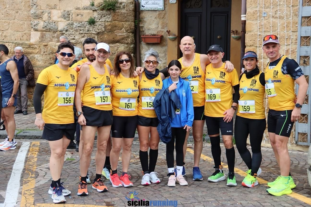 Caltanissetta. Gli atleti della Marathon brillano alla seconda prova del GP siciliano di corsa su strada ad Aidone