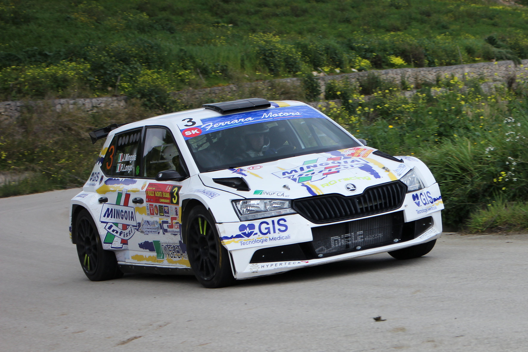 L’equipaggio Mingoia-Longo trionfa al primo Rally Monti Sicani