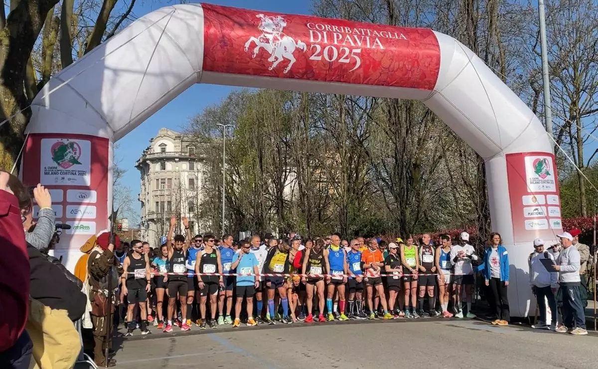 I “Cuori Olimpici” battono alla “Corri Battaglia di Pavia”