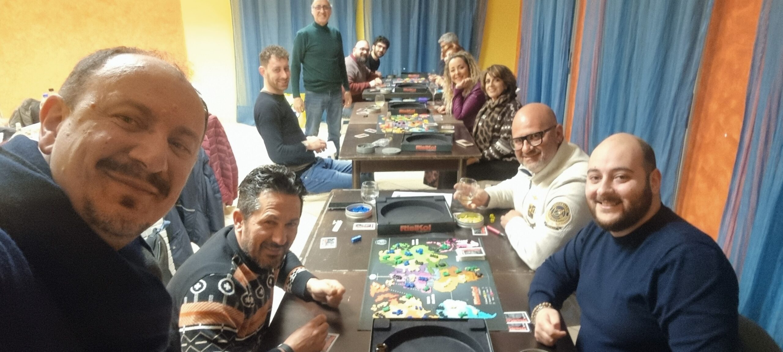 San Cataldo. Al Risiko Club “Il Pifferaio” s’è svolto il 3° turno del torneo “Aria di Primavera”