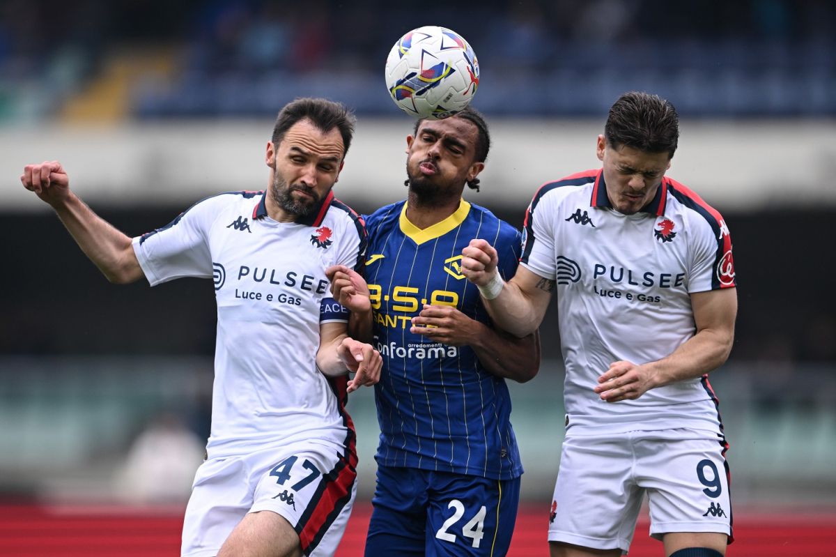 Termina 0-0 la sfida fra Verona e Genoa, che vedono la salvezza
