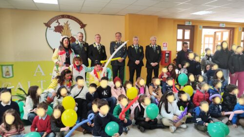 Caltanissetta. Associazione Nazionale Finanzieri d’Italia, sorrisi e doni all’iniziativa “Un uovo di Pasqua per i bambini meno fortunati 2025”