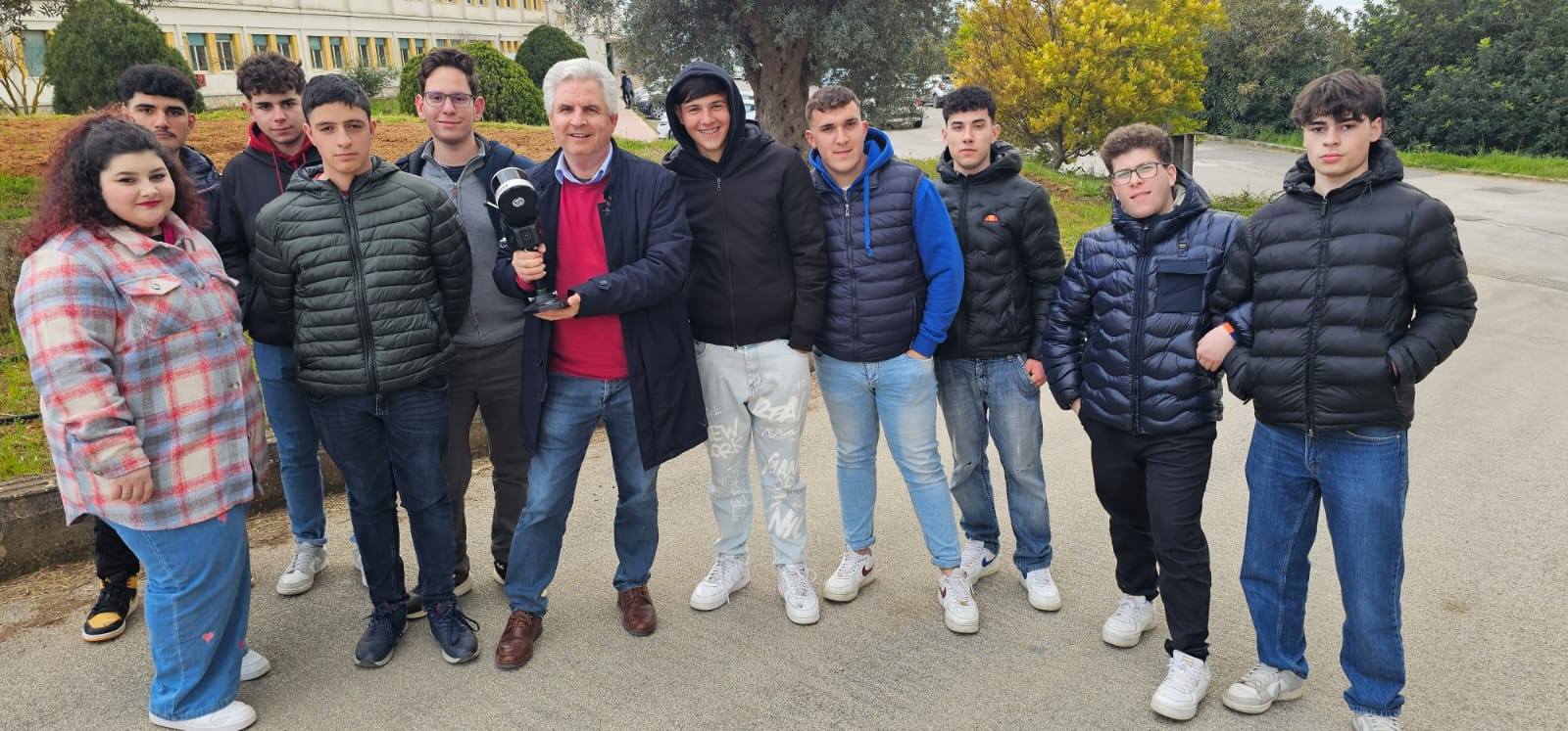 Caltanissetta. All’Istituto Tecnico Agrario “Sen. Di Rocco” corso Stem per l’utilizzo del Laser Scann dinamico a Tecnologia Slam