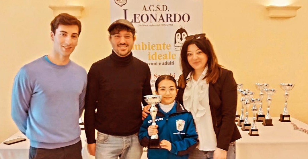 Sommatino. La piccola Giorgia Belli campionessa provinciale e vice campionessa regionale di scacchi