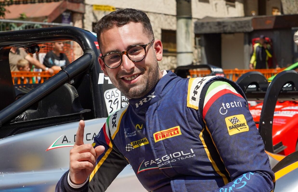 Il driver nisseno Andrea Di Caro sul palcoscenico di Ascoli per la 64ª edizione della Coppa Paolino Teodori