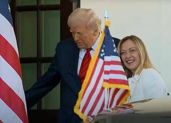 Dazi, incontro Meloni-Trump alla Casa Bianca. La premier: “Accordo possibile”