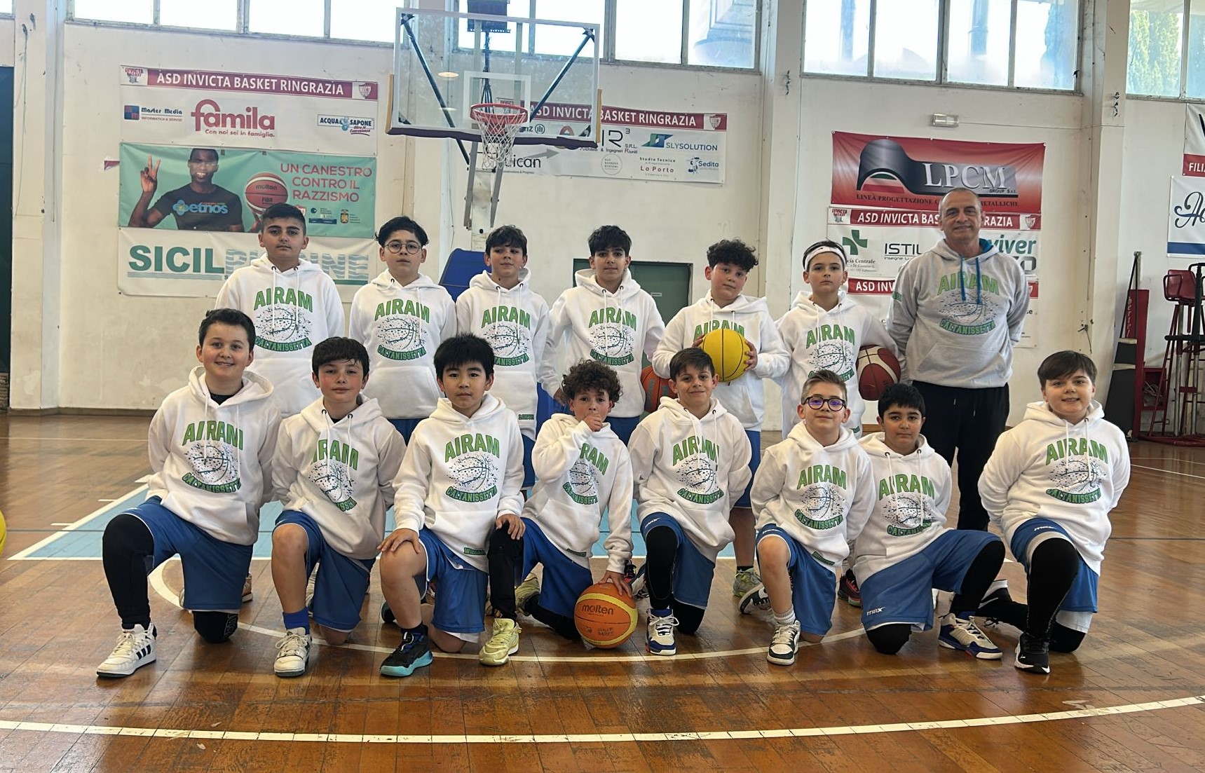 Minibasket. L’Airam Caltanissetta conquista il titolo provinciale e si qualifica per la fase regionale