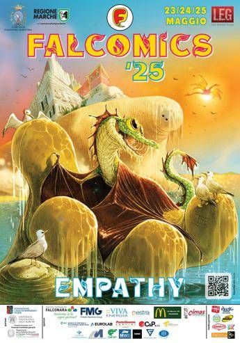 FalComics 2025: 23-24-25 maggio, Cultura Pop, empatia e ospiti stellari a Falconara Marittima