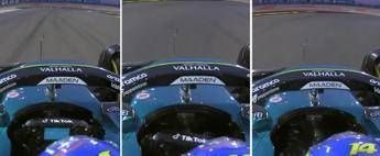 Formula 1, paura per Alonso: volante si stacca in pista – Video