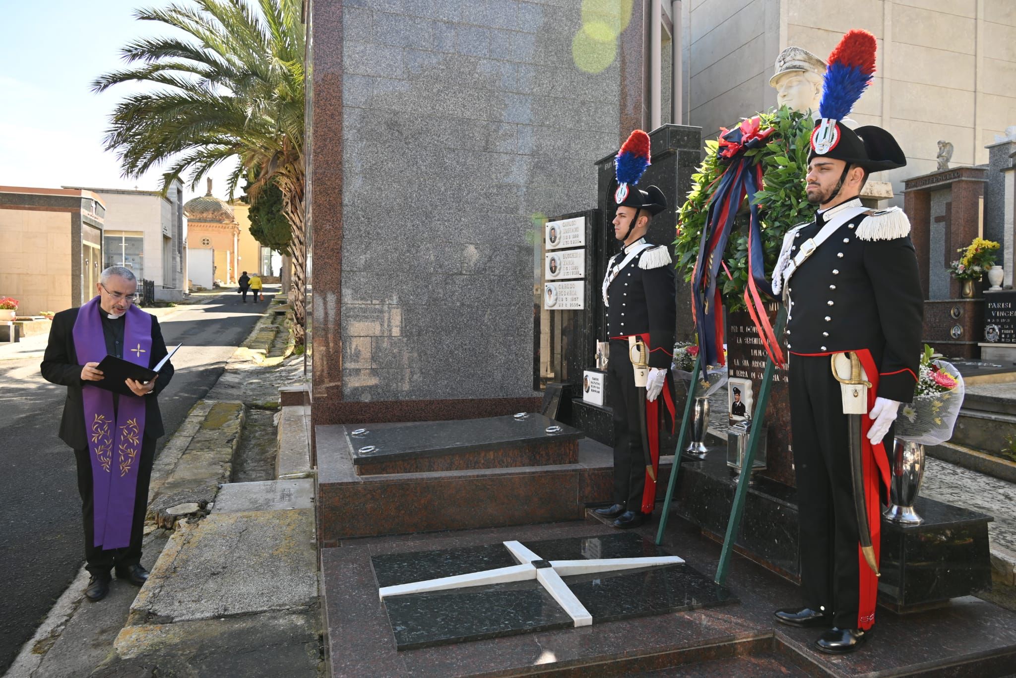 Niscemi. L’Arma ricorda il carabiniere Vincenzo Caruso, medaglia d’oro al valore militare