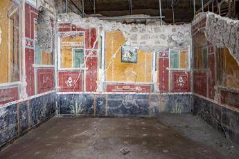 Pompei, nella casa di Elle e Frisso i segni della furia del Vesuvio