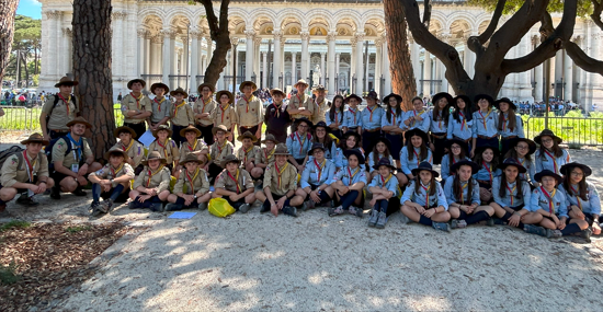 Un cammino di misericordia e speranza: gli Scout di San Cataldo al Giubileo degli Adolescenti a Roma