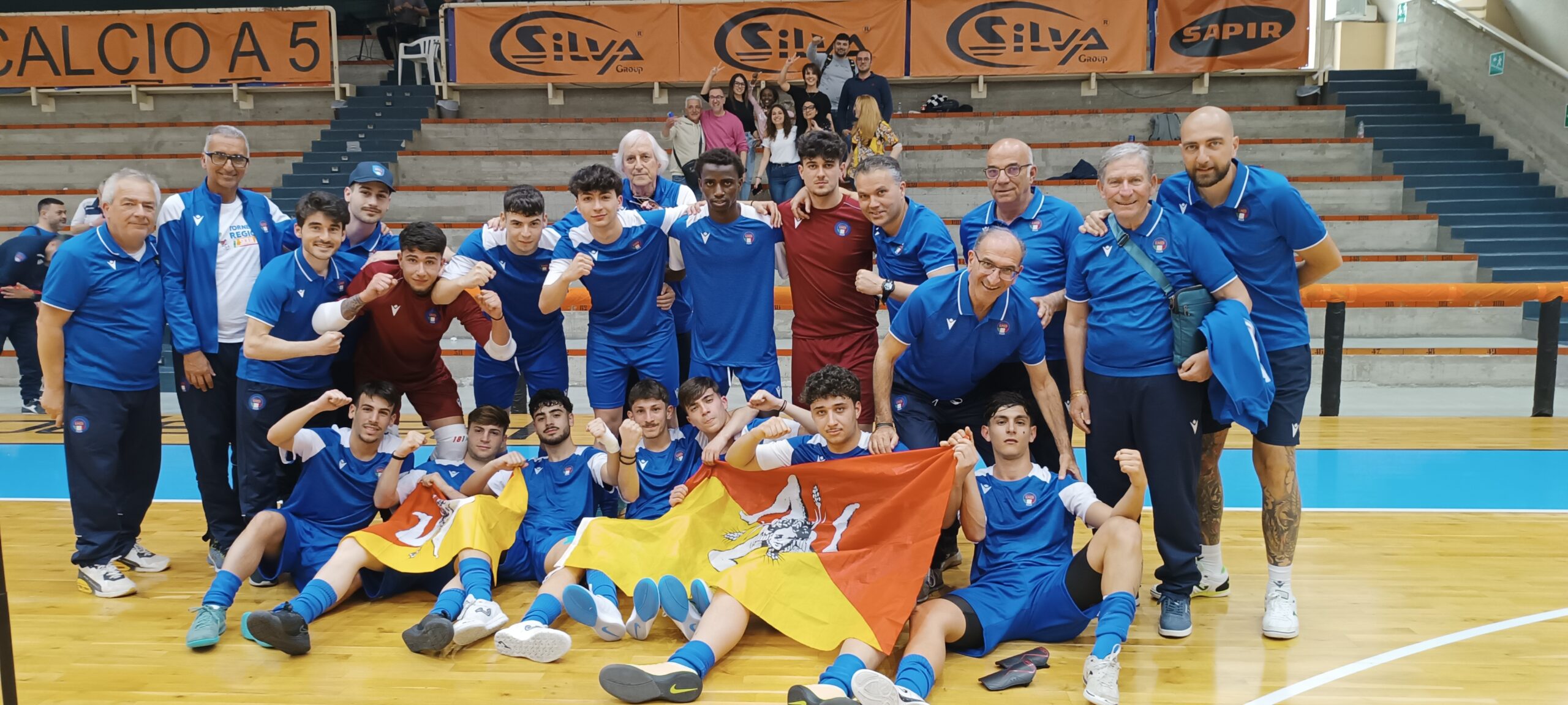 Torneo delle Regioni di futsal in Emilia Romagna: la Rappresentativa siciliana U19 vola in semifinale