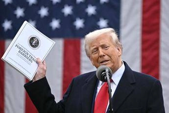 Trump annuncia i dazi Usa: “E’ la nostra età dell’oro”