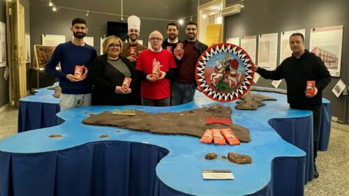 Presentata al Museo del Cioccolato di Modica la barretta dedicata a San Giorgio