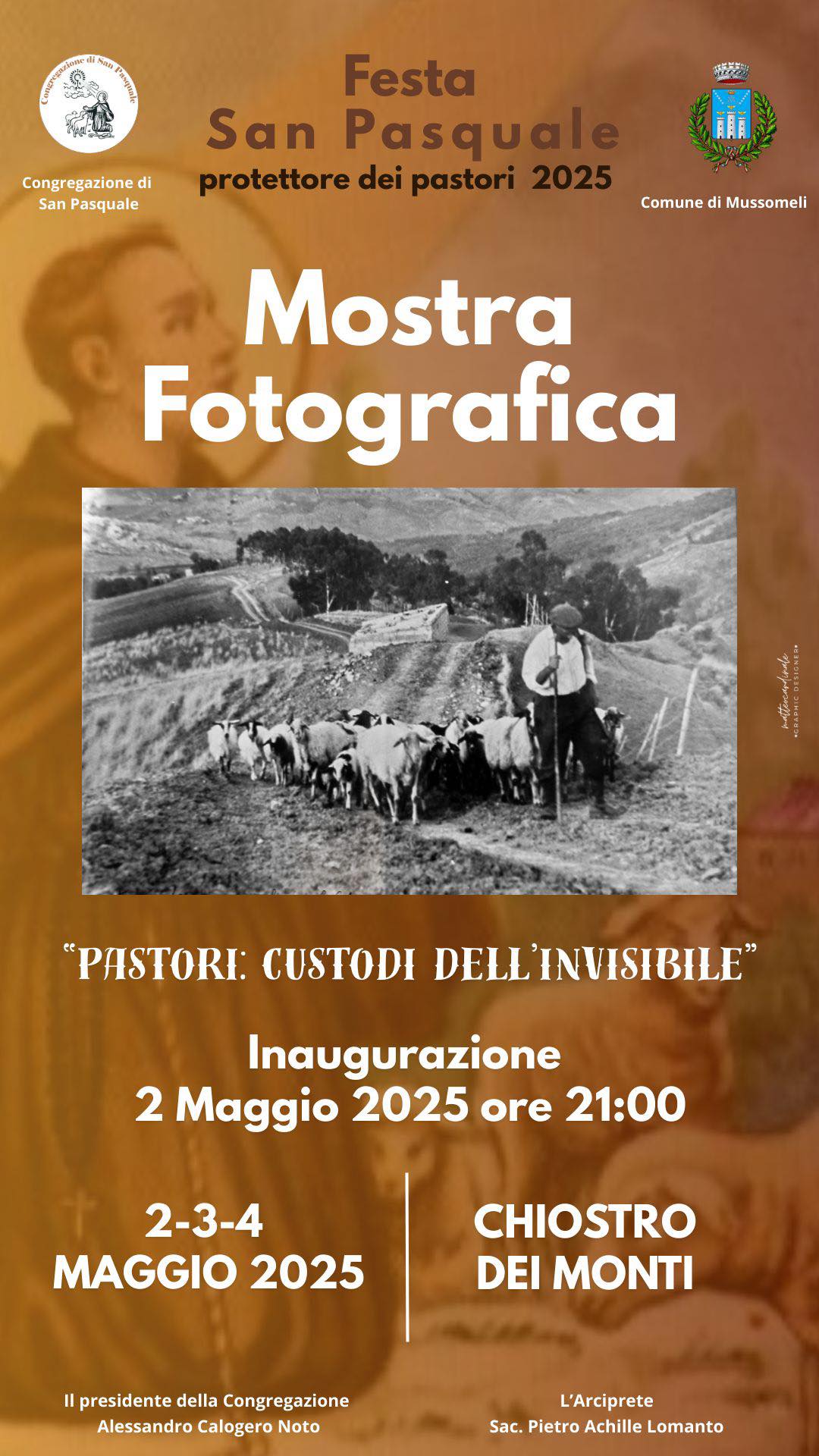Mussomeli, mostra fotografica organizzata Congregazione San Pasquale. Stasera inaugurazione ore 21