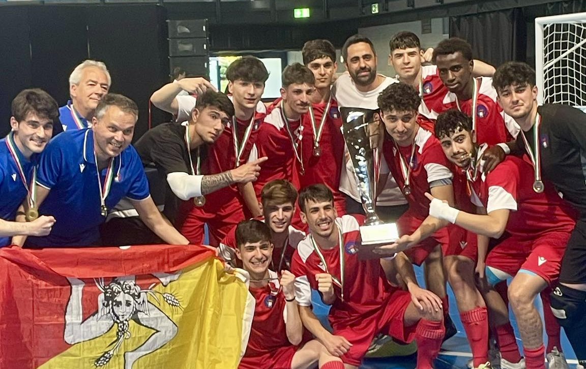 Futsal. La Rappresentativa Siciliana Under 19 vince il Torneo delle Regioni con protagonisti Macaluso, Toscano e Lo Porto della Vigor