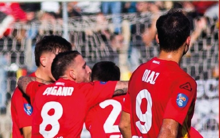 Serie D. La Nissa supera 3-2 nel finale il Licata e chiude al 6° posto: di Rotulo (doppietta) e Diaz le reti