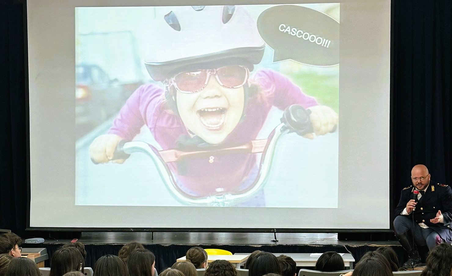 Caltanissetta. Proseguono incontri della Polizia Stradale nell’ambito del progetto “Sicuri in Bicicletta”