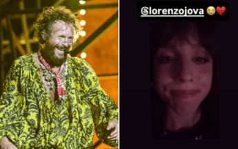 Angelina Mango commossa per la dedica di Jovanotti: “Prendi il tempo che ti serve”