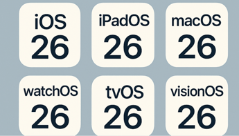 Apple cambia il nome dei sistemi operativi, arriva iOS 26