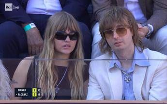 Dai Maneskin a De Rossi e Bonolis, per Sinner-Alcaraz folla di vip agli Internazionali