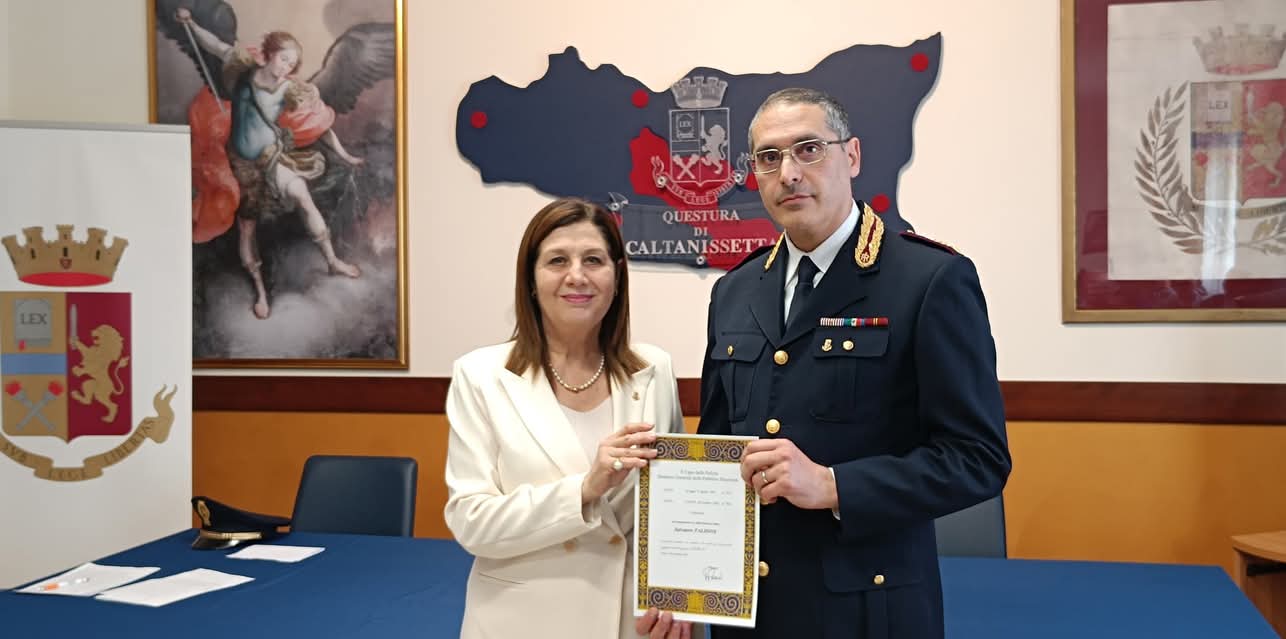 Caltanissetta, tre poliziotti premiati per l’impegno durante l’emergenza Covid