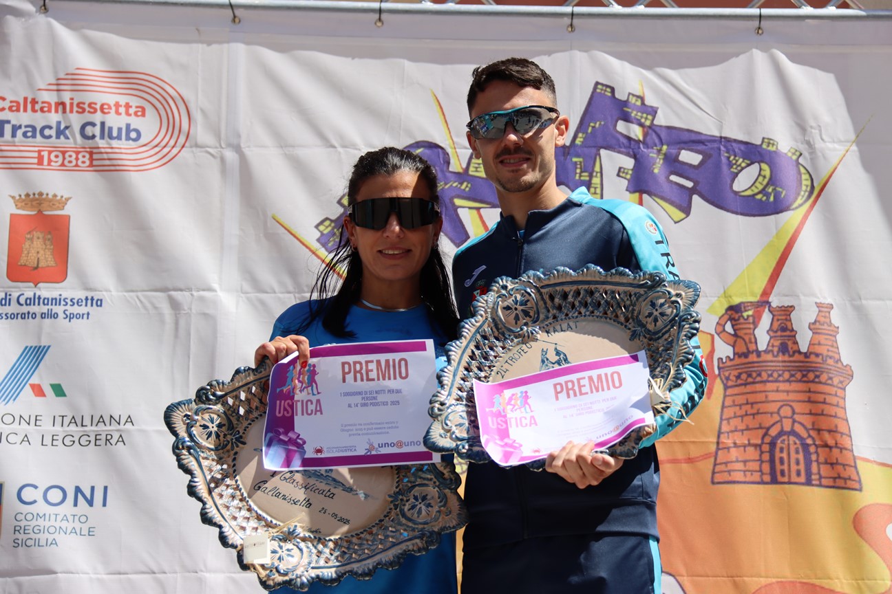 Al Trofeo Kalat di Caltanissetta vincono Virginia Salemi e Dario Longo. Tutti i risultati