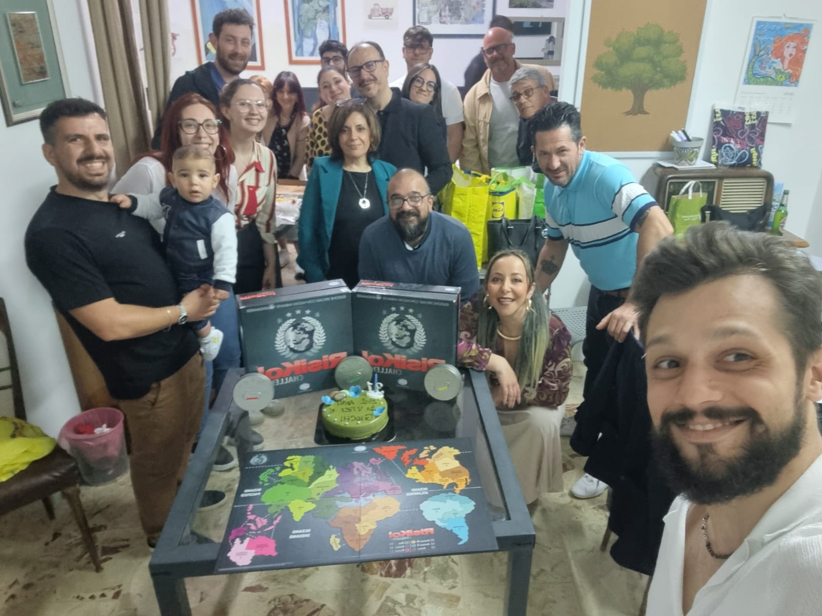 Risiko Club “Il Pifferaio” di San Cataldo, in preparazione del 4° Torneo interno la serata di amichevoli classificate