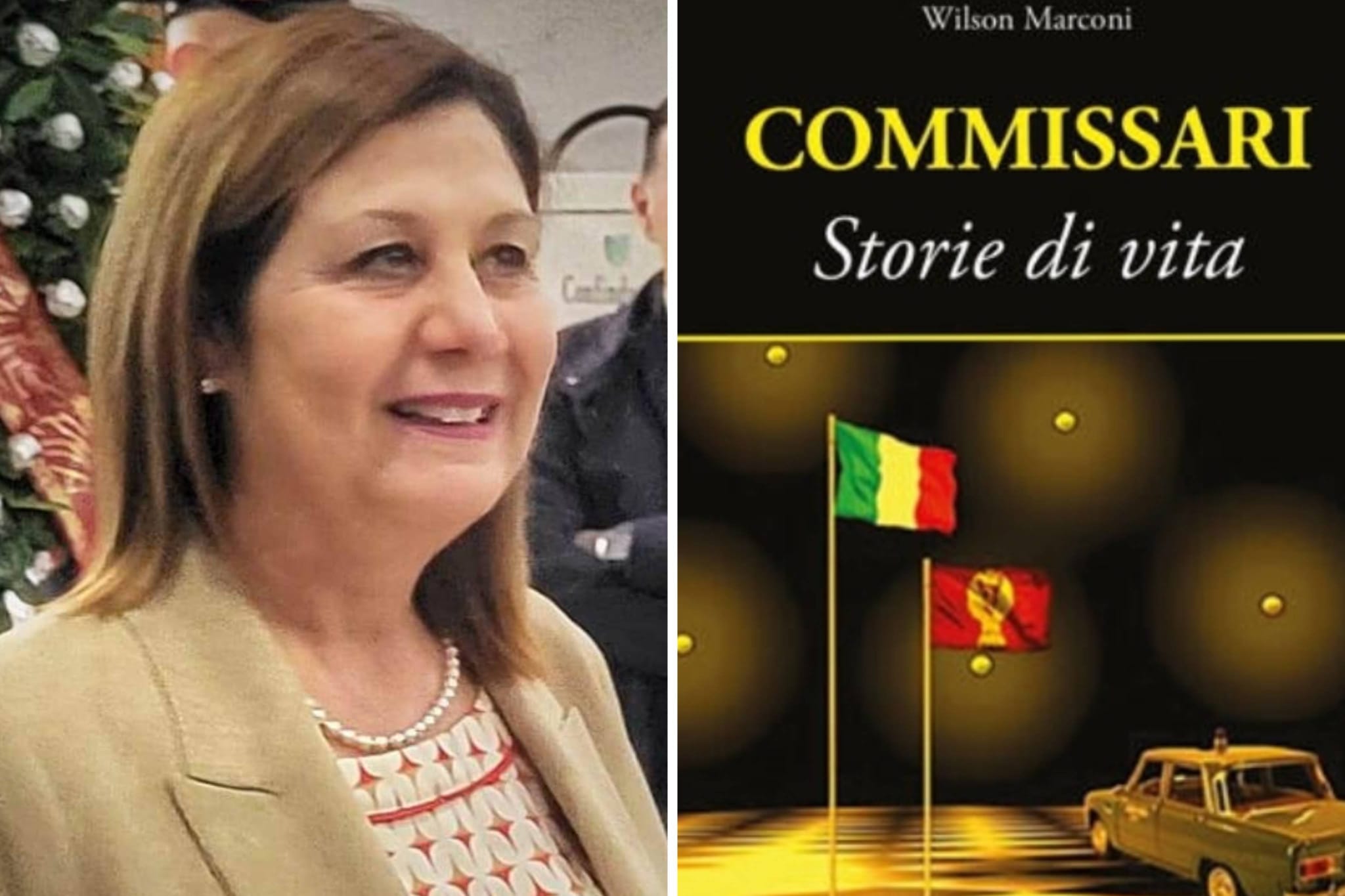 Il 22 maggio si presenta libro di Wilson Marconi “Commissari storie di vita” con la giovane commissario Pinuccia Albertina Agnello oggi Questore di Caltanissetta
